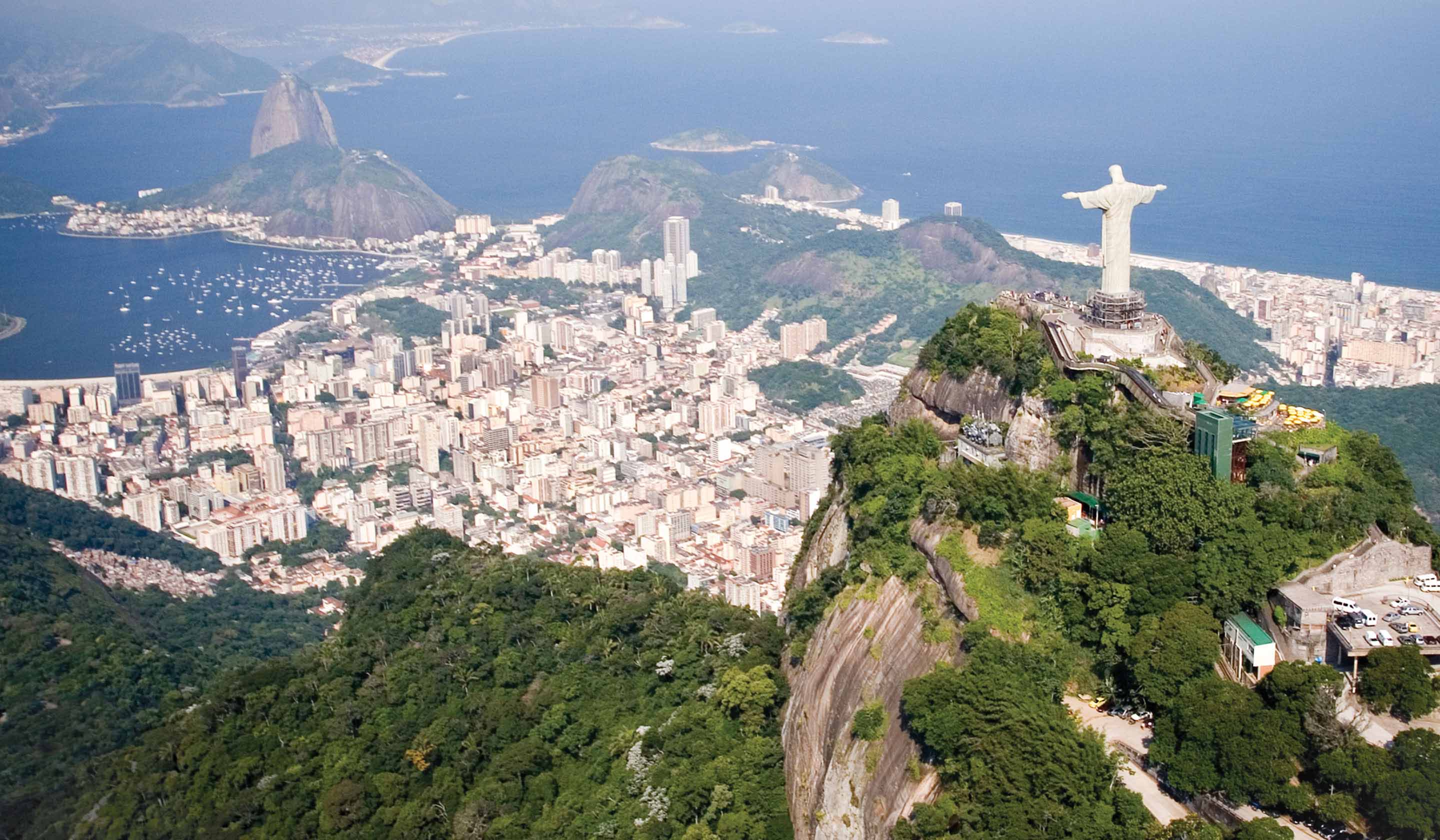 One of the most scenic and best views of Rio de Janeiro, Brazil