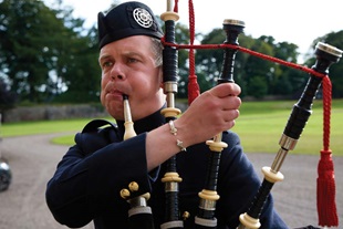 Scottish Bagpiper
