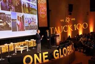 Tauck President Jeremy Palmer and CEO Jennifer Tombaugh