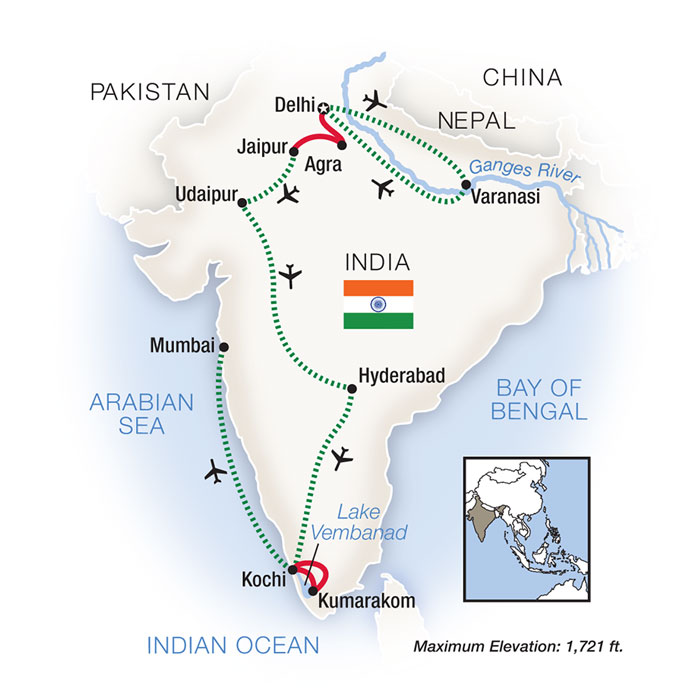 Escorted Tours of India & Guided Travel