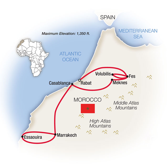 Morocco Guided Tours & Guided Vacations