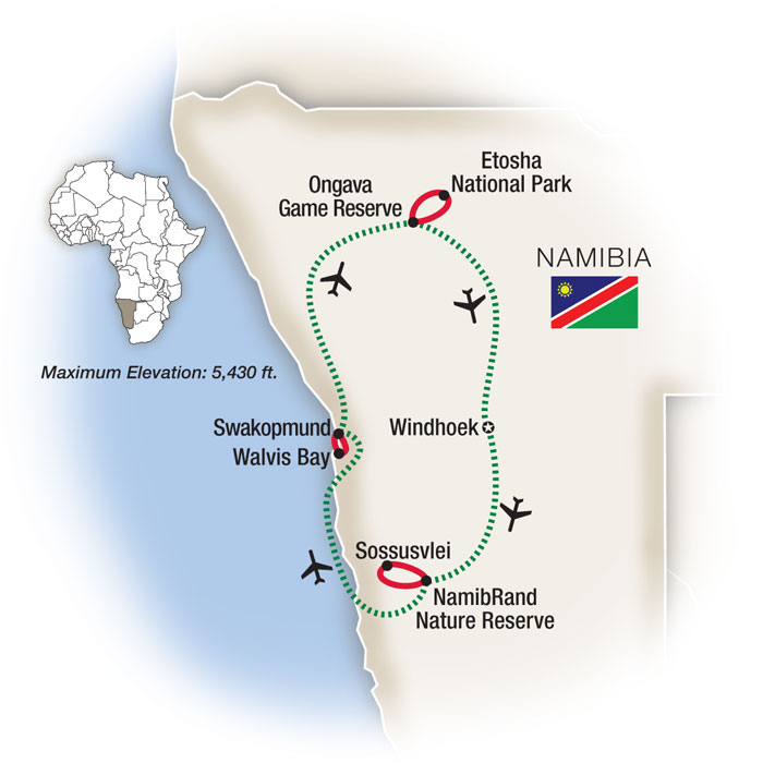 Namibia Africa Safari Tour