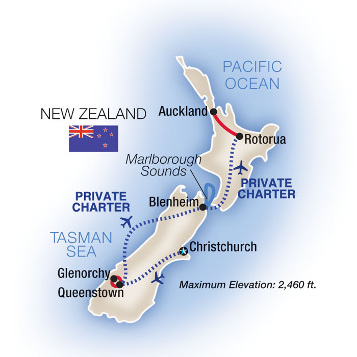 New Zealand Escorted Tours & Vacation Packages