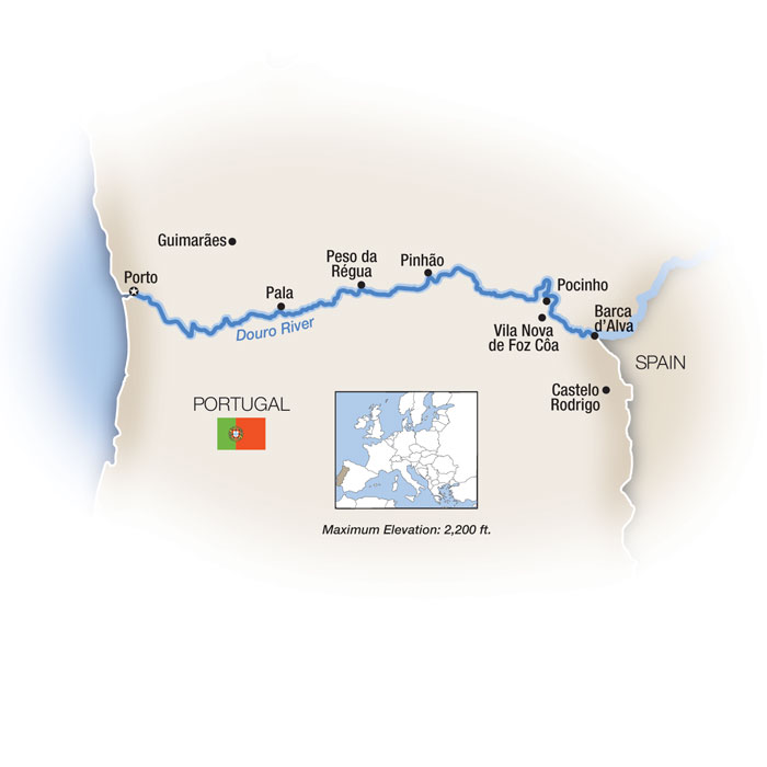 QD Douro Map