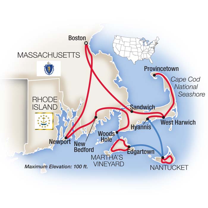 Cape Cod Map