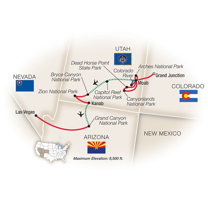 American West Map 2025