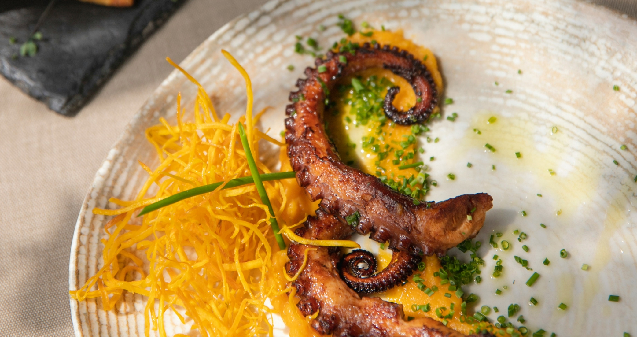 Flavors inspired by a Michelin-starred master