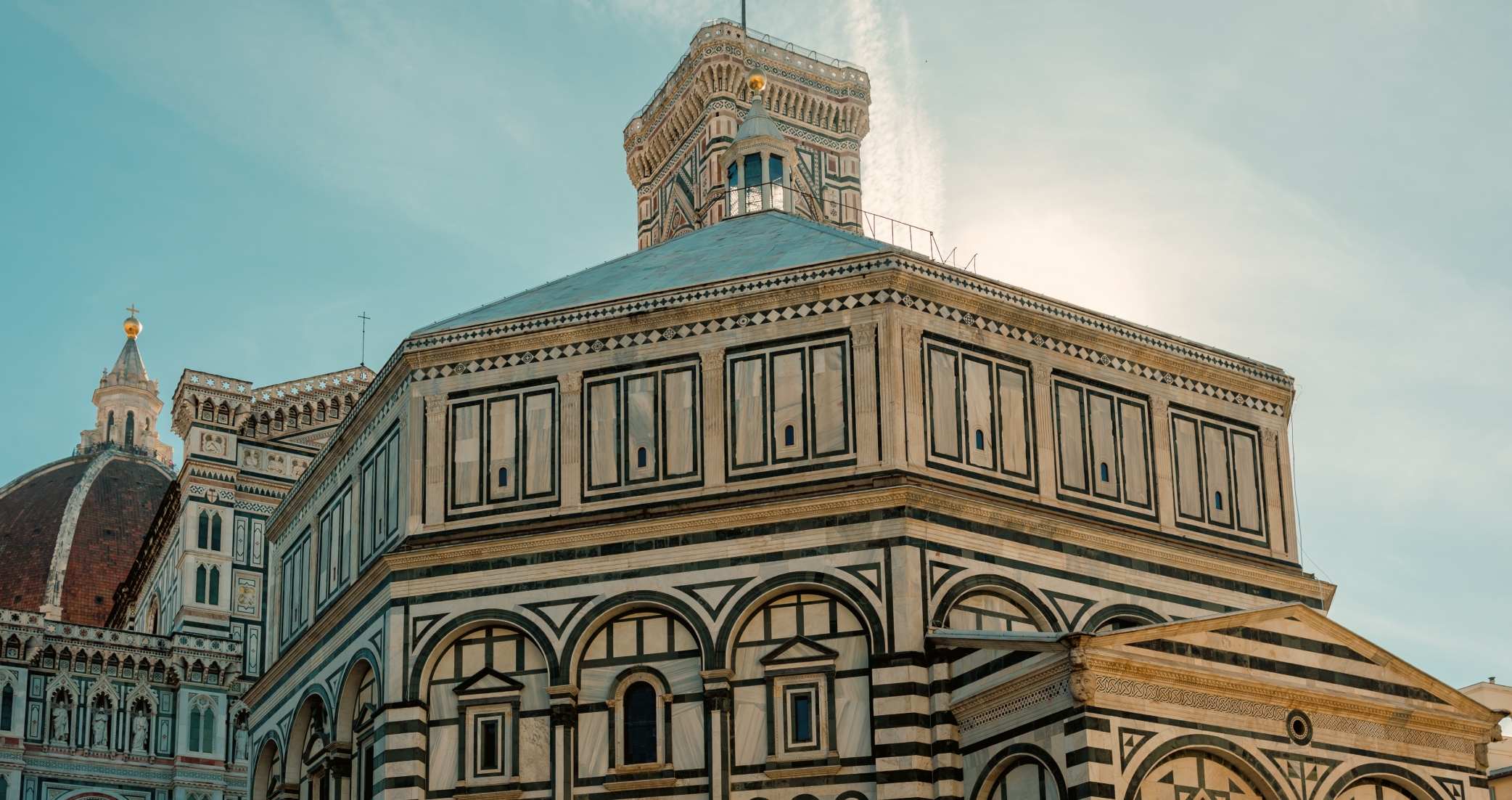 Inside the Baptistery